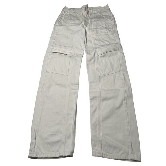 AGOLDE Cooper Cargo Jeans in Milkshake - Picture 1 of 5